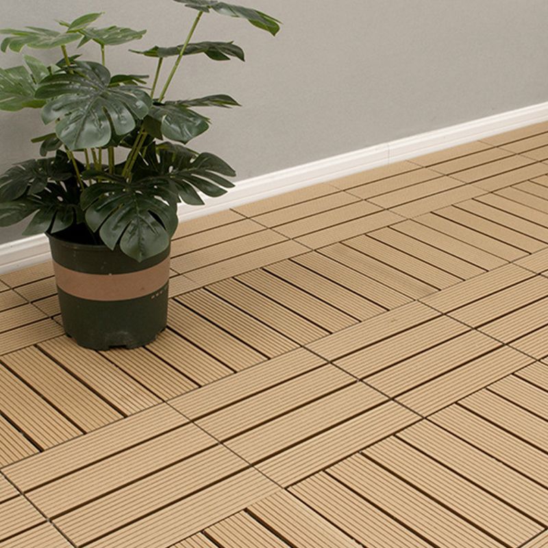Traditional Flooring Tiles Plain Waterproof Click-Locking Wood Floor Planks Clearhalo 'Flooring 'Hardwood Flooring' 'hardwood_flooring' 'Home Improvement' 'home_improvement' 'home_improvement_hardwood_flooring' Walls and Ceiling' 1200x1200_1ad25696-10a9-4847-9ab4-ab25a38539d4