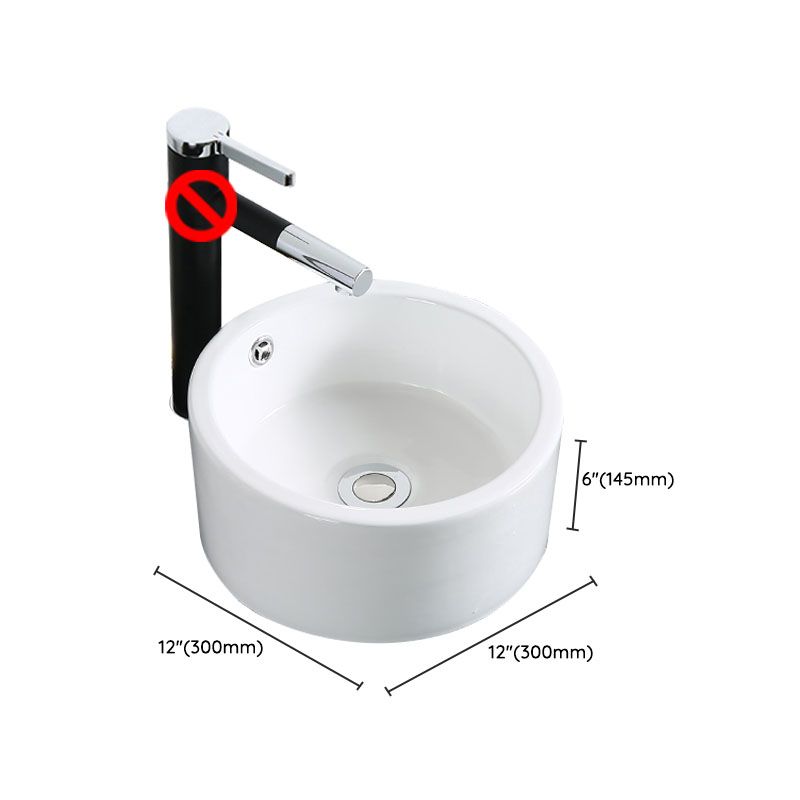 Modern Bathroom Sink Porcelain Rectangle Bathroom Sink in White(Not Including Faucet) Clearhalo 'Bathroom Remodel & Bathroom Fixtures' 'Bathroom Sinks & Faucet Components' 'Bathroom Sinks' 'bathroom_sink' 'Home Improvement' 'home_improvement' 'home_improvement_bathroom_sink' 1200x1200_1ad43ee1-aa14-4105-8e90-d23c3621fa2a