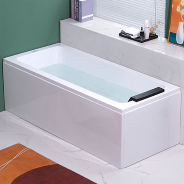 Freestanding Antique Finish Soaking Bath Rectangular Modern Bath Tub Clearhalo 'Bathroom Remodel & Bathroom Fixtures' 'Bathtubs' 'Home Improvement' 'home_improvement' 'home_improvement_bathtubs' 'Showers & Bathtubs' 1200x1200_1ad7dfec-d133-4538-a62c-851020229543