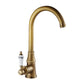 Traditional 1-Hole Kitchen Faucet Swivel Spout Gooseneck Standard Kitchen Faucets Clearhalo 'Home Improvement' 'home_improvement' 'home_improvement_kitchen_faucets' 'Kitchen Faucets' 'Kitchen Remodel & Kitchen Fixtures' 'Kitchen Sinks & Faucet Components' 'kitchen_faucets' 1200x1200_1aee03f9-2f2c-432d-9d79-b039ba48515a