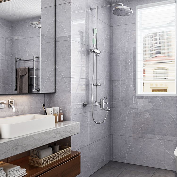 Polygon Peel and Stick Backsplash Tile PVC Peel and Stick Tile for Kitchen and Bathroom Clearhalo 'Flooring 'Home Improvement' 'home_improvement' 'home_improvement_peel_stick_blacksplash' 'Peel & Stick Backsplash Tile' 'peel_stick_blacksplash' 'Walls & Ceilings' Walls and Ceiling' 1200x1200_1af91865-082c-4095-8831-f9a7f6c4f497