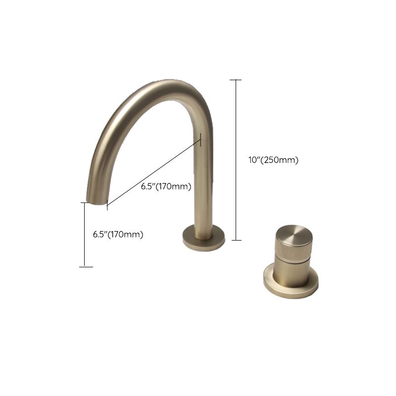 Widespread Bathroom Faucet Knob Handle Swivel Spout High-Arc Faucet Clearhalo 'Bathroom Remodel & Bathroom Fixtures' 'Bathroom Sink Faucets' 'Bathroom Sinks & Faucet Components' 'bathroom_sink_faucets' 'Home Improvement' 'home_improvement' 'home_improvement_bathroom_sink_faucets' 1200x1200_1afffcd1-1f31-4748-bed5-4608b0358c77