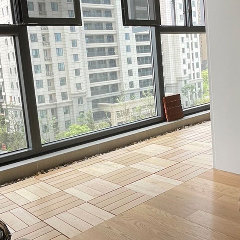 12" X 12" Square Wood Flooring Click-Locking Pine Wood Flooring Tiles Clearhalo 'Flooring 'Hardwood Flooring' 'hardwood_flooring' 'Home Improvement' 'home_improvement' 'home_improvement_hardwood_flooring' Walls and Ceiling' 1200x1200_1b2dab7e-e678-47d6-87b3-5eedbac90239
