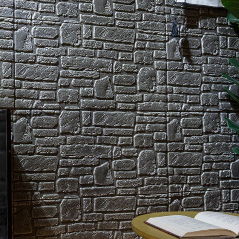 Waterproof Wall Ceiling 3D Faux Stone Foam Peel and Stick Living Room Panel (10-Pack) Clearhalo 'Flooring 'Home Improvement' 'home_improvement' 'home_improvement_wall_paneling' 'Wall Paneling' 'wall_paneling' 'Walls & Ceilings' Walls and Ceiling' 1200x1200_1b42931e-f842-41a3-b109-b6bfc110c348