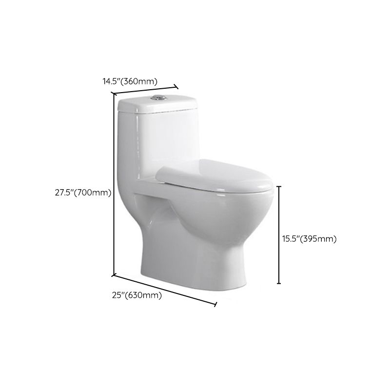 Modern Siphon Jet Toilet Floor Mount Urine Toilet with Toilet Seat Clearhalo 'Bathroom Remodel & Bathroom Fixtures' 'Home Improvement' 'home_improvement' 'home_improvement_toilets' 'Toilets & Bidets' 'Toilets' 1200x1200_1b5ca4b2-5817-4997-8a98-b4013afa3a59