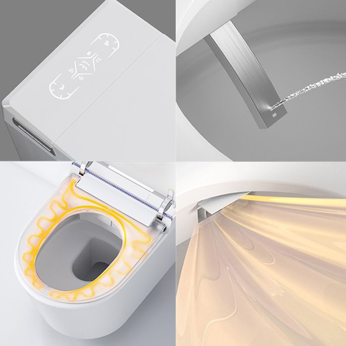 Elongated Wall Hung Toilet Set Deodorizing Antimicrobial Bidet Clearhalo 'Bathroom Remodel & Bathroom Fixtures' 'Bidets' 'Home Improvement' 'home_improvement' 'home_improvement_bidets' 'Toilets & Bidets' 1200x1200_1b772c09-c23f-4f0e-9049-3def512119e5