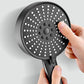 Modern Handheld Shower Head Adjustable Water Flow 5 Setting Wall-Mount Showerhead Clearhalo 'Bathroom Remodel & Bathroom Fixtures' 'Home Improvement' 'home_improvement' 'home_improvement_shower_heads' 'Shower Heads' 'shower_heads' 'Showers & Bathtubs Plumbing' 'Showers & Bathtubs' 1200x1200_1b779deb-e770-4ef8-8d85-d119805a4e26