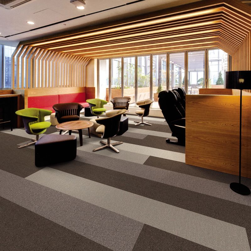 Carpet Tile Level Loop Glue Down Fade Resistant Carpet Floor Tile Clearhalo 'Carpet Tiles & Carpet Squares' 'carpet_tiles_carpet_squares' 'Flooring 'Home Improvement' 'home_improvement' 'home_improvement_carpet_tiles_carpet_squares' Walls and Ceiling' 1200x1200_1b7f45fd-7b63-41f7-88dd-13d305626961