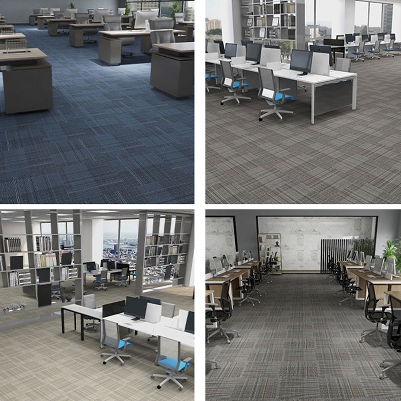 Simple Nylon Carpet Tile Office Meeting Room Stitching Carpet Floor Tile Clearhalo 'Carpet Tiles & Carpet Squares' 'carpet_tiles_carpet_squares' 'Flooring 'Home Improvement' 'home_improvement' 'home_improvement_carpet_tiles_carpet_squares' Walls and Ceiling' 1200x1200_1b84fb1b-98d8-4167-9a22-2b81e9274582
