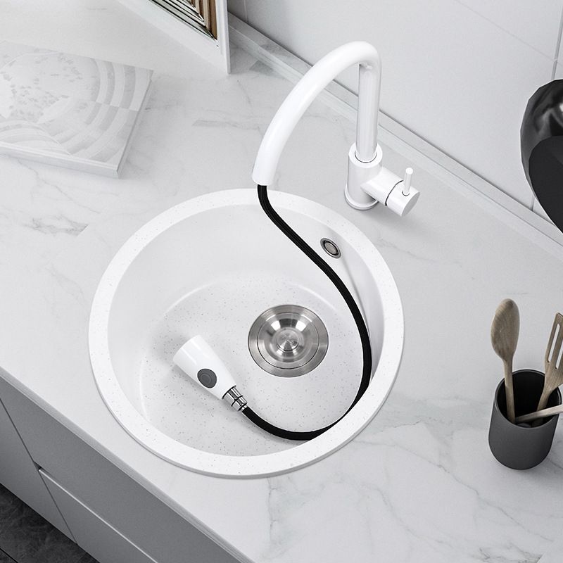 White 9" H Sink Single Bowl Drop-In Kitchen Sink with Soundproofing Clearhalo 'Home Improvement' 'home_improvement' 'home_improvement_kitchen_sinks' 'Kitchen Remodel & Kitchen Fixtures' 'Kitchen Sinks & Faucet Components' 'Kitchen Sinks' 'kitchen_sinks' 1200x1200_1b9c3887-babb-42e6-a983-ce4b4a310718