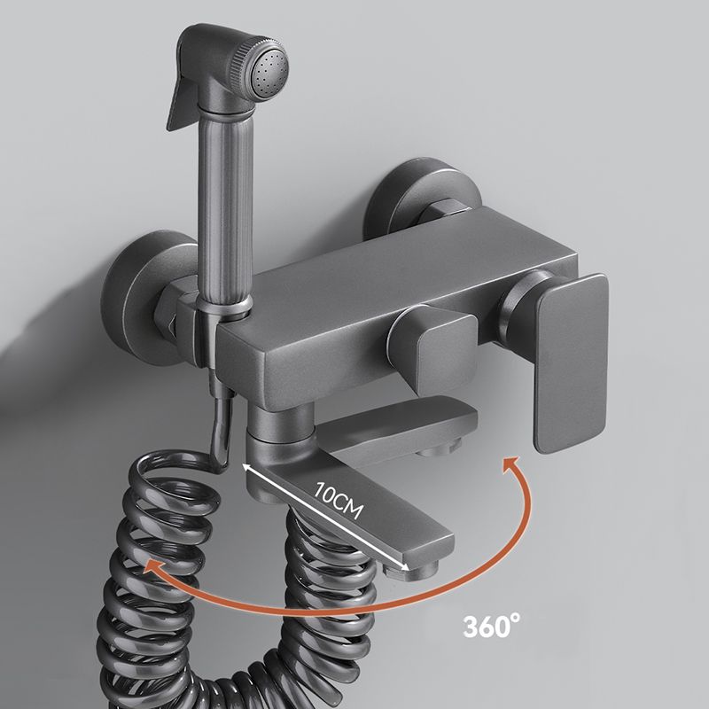 Contemporary Shower System Dual Shower Head Thermostatic Wall Mounted Shower Set Clearhalo 'Bathroom Remodel & Bathroom Fixtures' 'Home Improvement' 'home_improvement' 'home_improvement_shower_faucets' 'Shower Faucets & Systems' 'shower_faucets' 'Showers & Bathtubs Plumbing' 'Showers & Bathtubs' 1200x1200_1b9e06c3-8b56-4058-8521-6db9a0257e58