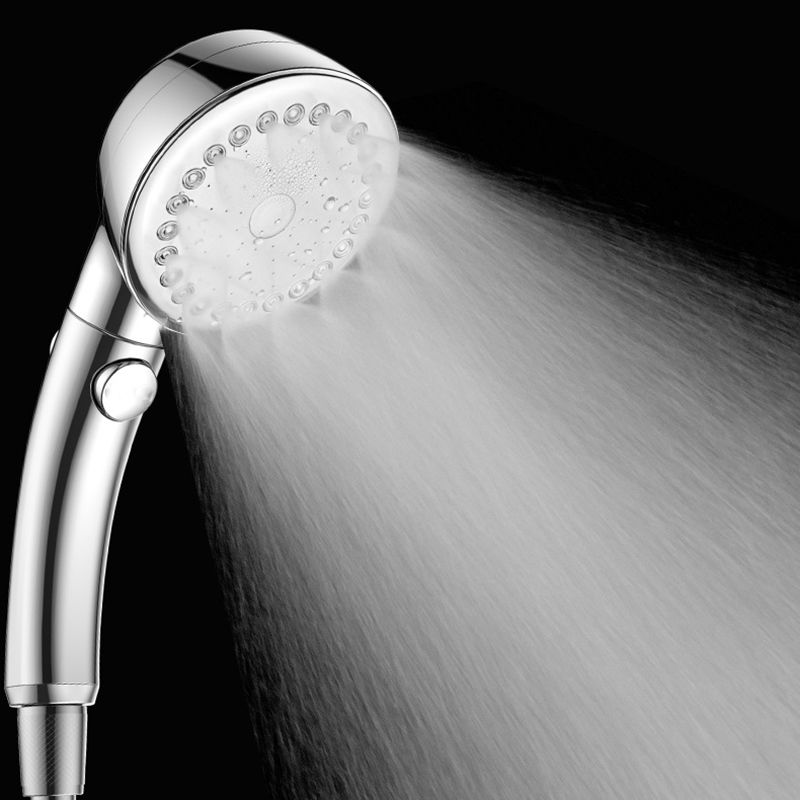 Modern Plastic Shower Head Bathroom Shower Head with Adjustable Spray Pattern Clearhalo 'Bathroom Remodel & Bathroom Fixtures' 'Home Improvement' 'home_improvement' 'home_improvement_shower_heads' 'Shower Heads' 'shower_heads' 'Showers & Bathtubs Plumbing' 'Showers & Bathtubs' 1200x1200_1b9f53bc-3571-4ff6-989f-fe6efb257863