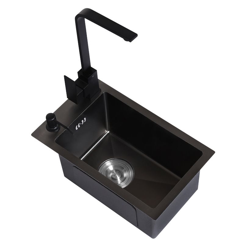 Contemporary Kitchen Sink Corrosion Resistant Stainless Steel Kitchen Sink Clearhalo 'Home Improvement' 'home_improvement' 'home_improvement_kitchen_sinks' 'Kitchen Remodel & Kitchen Fixtures' 'Kitchen Sinks & Faucet Components' 'Kitchen Sinks' 'kitchen_sinks' 1200x1200_1ba83f4d-400e-4c5f-a42f-5e4a420e8238