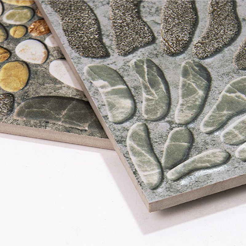 Square Floor Tile Straight Edge Vintage Design Floor Tile for Outdoor Floor Clearhalo 'Floor Tiles & Wall Tiles' 'floor_tiles_wall_tiles' 'Flooring 'Home Improvement' 'home_improvement' 'home_improvement_floor_tiles_wall_tiles' Walls and Ceiling' 1200x1200_1bb54825-214b-482e-880c-f546d423d4ae