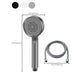 Contemporary Shower Head Combo Handheld Shower Head Plastic Wall-Mount Round Shower Combo Clearhalo 'Bathroom Remodel & Bathroom Fixtures' 'Home Improvement' 'home_improvement' 'home_improvement_shower_heads' 'Shower Heads' 'shower_heads' 'Showers & Bathtubs Plumbing' 'Showers & Bathtubs' 1200x1200_1bd5c7ee-546d-4759-893b-bd094387fd21