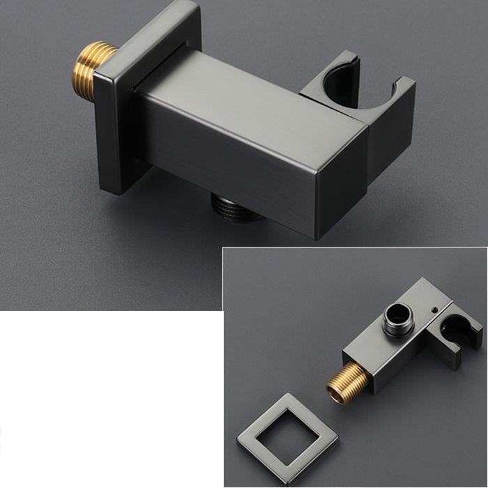 Modern Shower Set Brass Adjustable Shower Head Ceiling Mounted Shower Head Combo Clearhalo 'Bathroom Remodel & Bathroom Fixtures' 'Home Improvement' 'home_improvement' 'home_improvement_shower_faucets' 'Shower Faucets & Systems' 'shower_faucets' 'Showers & Bathtubs Plumbing' 'Showers & Bathtubs' 1200x1200_1bdbe506-322e-4786-9b40-24c5d2be8269