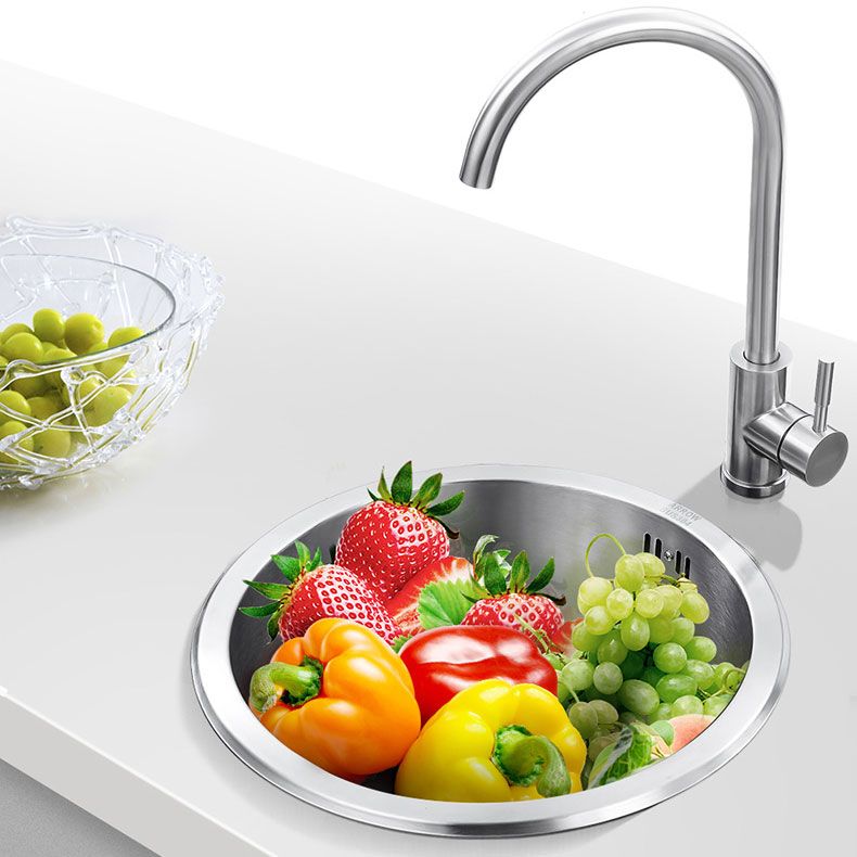 Contemporary Kitchen Sink Stainless Steel Single Bowl Kitchen Sink Clearhalo 'Home Improvement' 'home_improvement' 'home_improvement_kitchen_sinks' 'Kitchen Remodel & Kitchen Fixtures' 'Kitchen Sinks & Faucet Components' 'Kitchen Sinks' 'kitchen_sinks' 1200x1200_1bfa6b9a-48c2-44eb-a1b5-aa72187ad66f