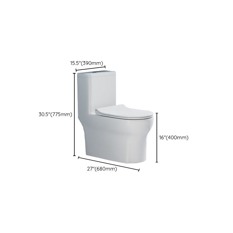 Glossy White Toilet with Glazed Surface Modern All-In-One Toilet Bowl Clearhalo 'Bathroom Remodel & Bathroom Fixtures' 'Home Improvement' 'home_improvement' 'home_improvement_toilets' 'Toilets & Bidets' 'Toilets' 1200x1200_1bfb9b19-f506-44b4-bff8-1e767a0217aa