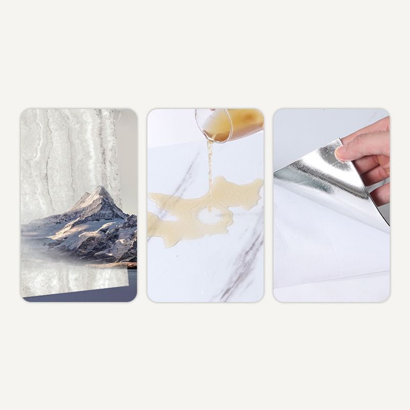 Single Tile Peel and Stick Backsplash Modern Style Bathroom Peel and Stick Backsplash Clearhalo 'Flooring 'Home Improvement' 'home_improvement' 'home_improvement_peel_stick_blacksplash' 'Peel & Stick Backsplash Tile' 'peel_stick_blacksplash' 'Walls & Ceilings' Walls and Ceiling' 1200x1200_1c007db9-897f-4cc3-987e-58fa32f5bb62