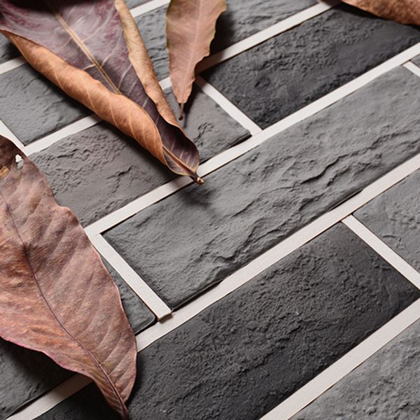 Gray Grid Mosaic Wall & Floor Tile Rectangular Outdoor Floor Tile Clearhalo 'Floor Tiles & Wall Tiles' 'floor_tiles_wall_tiles' 'Flooring 'Home Improvement' 'home_improvement' 'home_improvement_floor_tiles_wall_tiles' Walls and Ceiling' 1200x1200_1c02671d-5293-49c8-ba5c-eae75a1f1a17