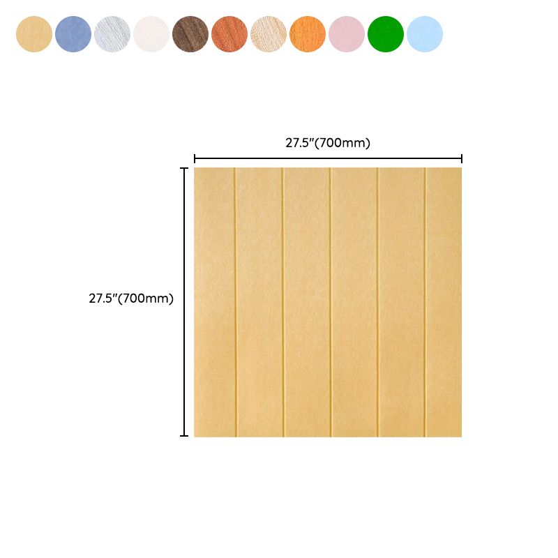 Modern Tin Backsplash Paneling Smooth Wall Ceiling Wood Grain Design Set of 1 Clearhalo 'Flooring 'Home Improvement' 'home_improvement' 'home_improvement_wall_paneling' 'Wall Paneling' 'wall_paneling' 'Walls & Ceilings' Walls and Ceiling' 1200x1200_1c177fa7-c07a-4944-8e28-58b64bdc1899