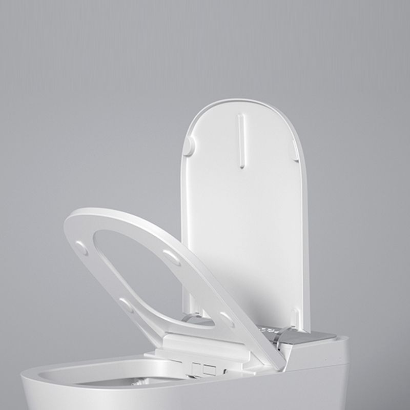 Ceramic Elongated Floor Mount Bidet in White with Heated Seat Clearhalo 'Bathroom Remodel & Bathroom Fixtures' 'Bidets' 'Home Improvement' 'home_improvement' 'home_improvement_bidets' 'Toilets & Bidets' 1200x1200_1c46a5ac-b94e-410a-8678-00c944381935