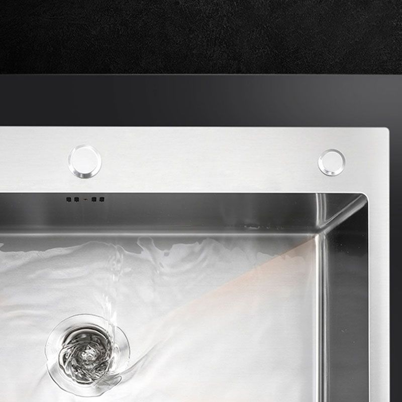 Modern Workstation Ledge Stainless Steel with Faucet and Soap Dispenser Prep Station Clearhalo 'Home Improvement' 'home_improvement' 'home_improvement_kitchen_sinks' 'Kitchen Remodel & Kitchen Fixtures' 'Kitchen Sinks & Faucet Components' 'Kitchen Sinks' 'kitchen_sinks' 1200x1200_1c733821-e8e8-41da-aec7-6425e5c15d49