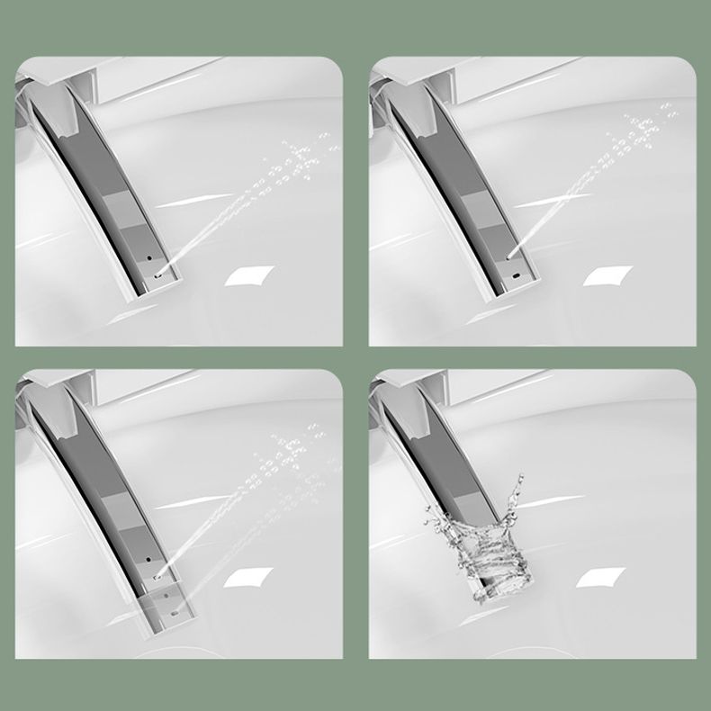 Modern Flush Toilet Heated Seat One-Piece Toilet with Slow Close Seat Clearhalo 'Bathroom Remodel & Bathroom Fixtures' 'Home Improvement' 'home_improvement' 'home_improvement_toilets' 'Toilets & Bidets' 'Toilets' 1200x1200_1ca3cf01-7ed1-45bc-89e6-30b78688b403