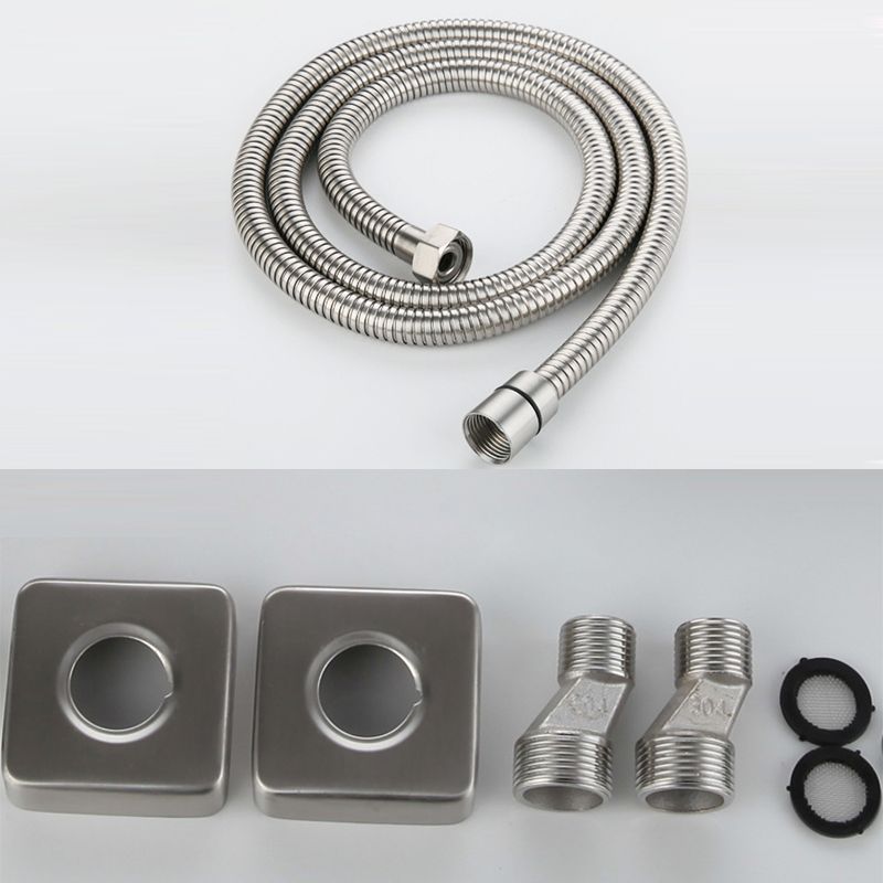 Modern Shower System Stainless Steel Temperature Control Wall Mounted Shower Set Clearhalo 'Bathroom Remodel & Bathroom Fixtures' 'Home Improvement' 'home_improvement' 'home_improvement_shower_faucets' 'Shower Faucets & Systems' 'shower_faucets' 'Showers & Bathtubs Plumbing' 'Showers & Bathtubs' 1200x1200_1ce800be-ebf5-48cd-b12c-b250815ec257