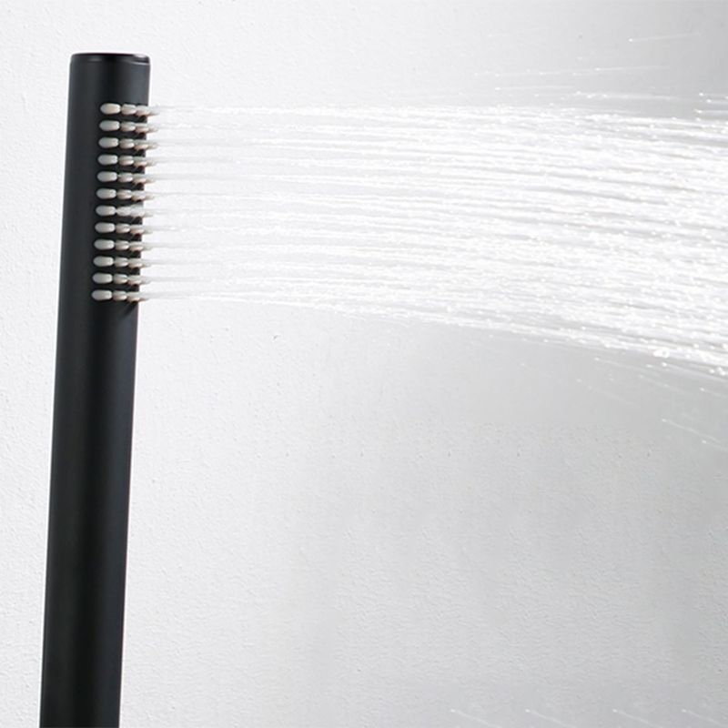 Modern Shower Trim Brass Round Handheld Shower Head Shower System Clearhalo 'Bathroom Remodel & Bathroom Fixtures' 'Home Improvement' 'home_improvement' 'home_improvement_shower_faucets' 'Shower Faucets & Systems' 'shower_faucets' 'Showers & Bathtubs Plumbing' 'Showers & Bathtubs' 1200x1200_1cfafc02-aaf1-41a1-9830-ad9388d089cb