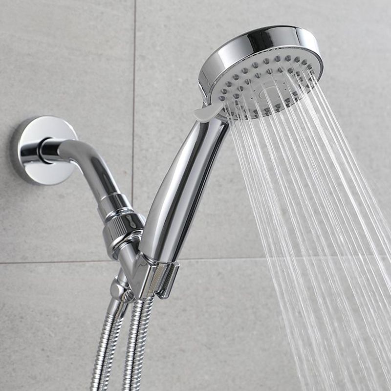 Contemporary Style Shower Head Double Bathroom Shower Heads with Round Shape Clearhalo 'Bathroom Remodel & Bathroom Fixtures' 'Home Improvement' 'home_improvement' 'home_improvement_shower_heads' 'Shower Heads' 'shower_heads' 'Showers & Bathtubs Plumbing' 'Showers & Bathtubs' 1200x1200_1d0dd554-878a-4d5a-8d7a-0d33832a7dfc