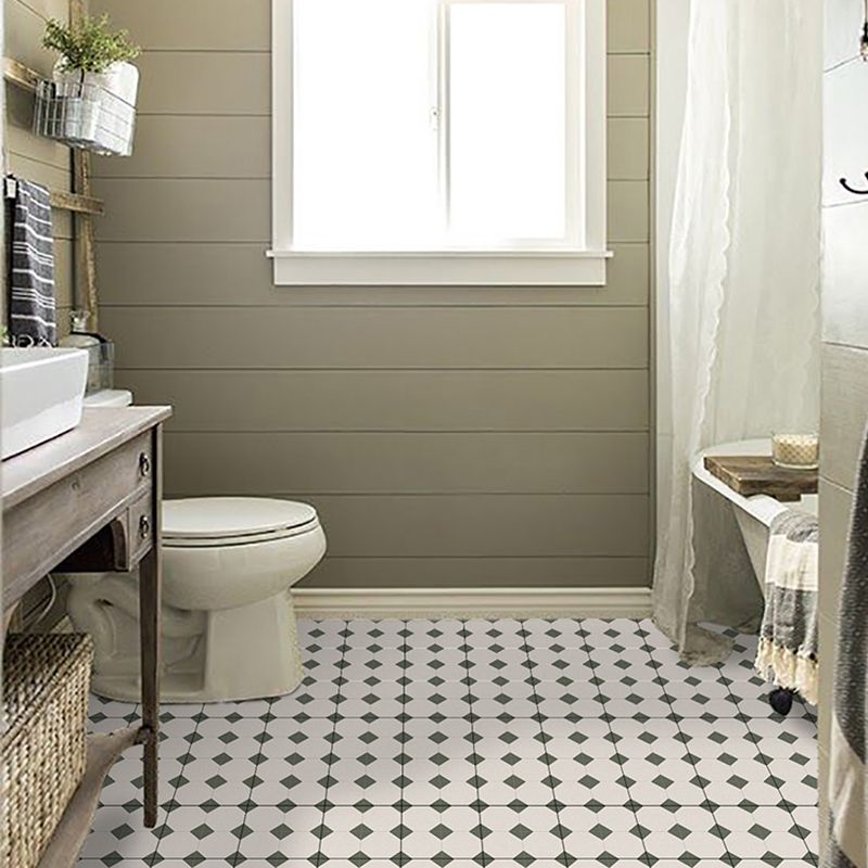 Square Peel & Stick Tile With Pattern Water Resistant Tile for Backsplash Wall Clearhalo 'Flooring 'Home Improvement' 'home_improvement' 'home_improvement_peel_stick_blacksplash' 'Peel & Stick Backsplash Tile' 'peel_stick_blacksplash' 'Walls & Ceilings' Walls and Ceiling' 1200x1200_1d103123-ae3f-41a0-b98e-d1034b4ef232