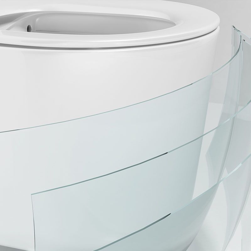 Modern Toilet Bowl Wall Mount Porcelain All-In-One Flush Toilet Clearhalo 'Bathroom Remodel & Bathroom Fixtures' 'Home Improvement' 'home_improvement' 'home_improvement_toilets' 'Toilets & Bidets' 'Toilets' 1200x1200_1d2d31c4-7700-4ad8-a6d9-4ac856e72a35