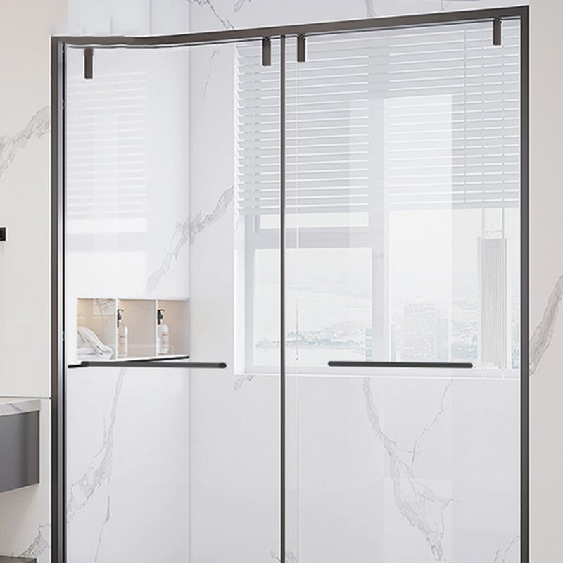 Transparent Scratch Resistant Shower Bath Door Gray Shower Bath Door Clearhalo 'Bathroom Remodel & Bathroom Fixtures' 'Home Improvement' 'home_improvement' 'home_improvement_shower_tub_doors' 'Shower and Tub Doors' 'shower_tub_doors' 'Showers & Bathtubs' 1200x1200_1d348ceb-485a-4ef8-90a3-86f99bcf79f5