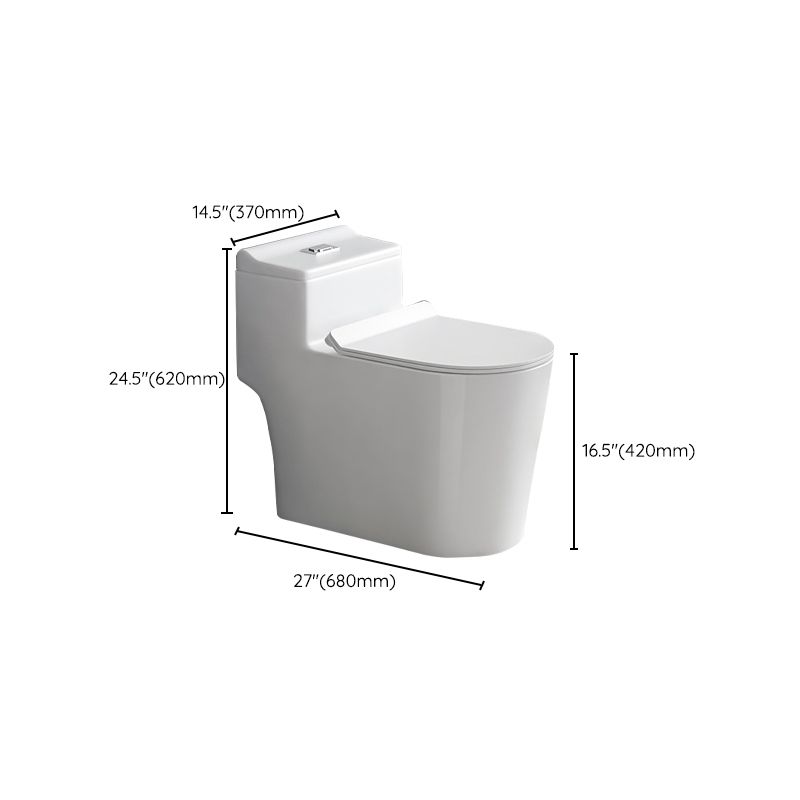 Contemporary Siphon Jet Toilet Bowl White Ceramic All-In-One Toilet Clearhalo 'Bathroom Remodel & Bathroom Fixtures' 'Home Improvement' 'home_improvement' 'home_improvement_toilets' 'Toilets & Bidets' 'Toilets' 1200x1200_1d34c040-71be-445d-b134-427f83dff3cc