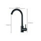 Contemporary Gooseneck Faucet One Handle Kitchen Faucet High Arch Water Filler Clearhalo 'Home Improvement' 'home_improvement' 'home_improvement_kitchen_faucets' 'Kitchen Faucets' 'Kitchen Remodel & Kitchen Fixtures' 'Kitchen Sinks & Faucet Components' 'kitchen_faucets' 1200x1200_1d70c2cb-0141-4864-aa5b-a650c1081857