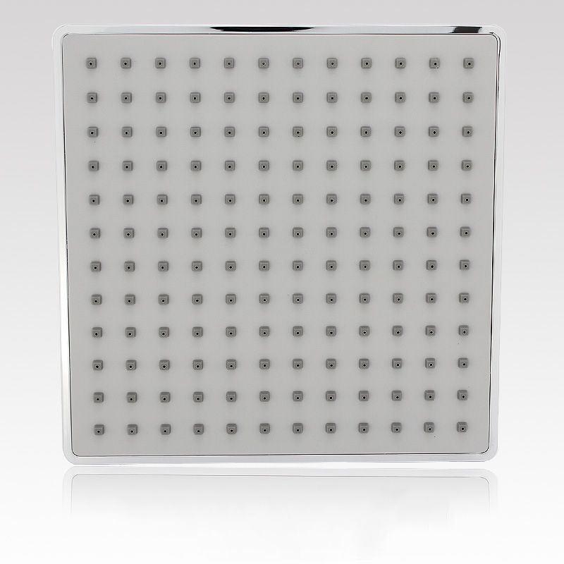 Contemporary Shower Head Combo Fixed Shower Head Chrome Ceiling Mounted Shower Head Clearhalo 'Bathroom Remodel & Bathroom Fixtures' 'Home Improvement' 'home_improvement' 'home_improvement_shower_heads' 'Shower Heads' 'shower_heads' 'Showers & Bathtubs Plumbing' 'Showers & Bathtubs' 1200x1200_1d8f7773-9b2d-43b5-9224-7c7f8f286b90