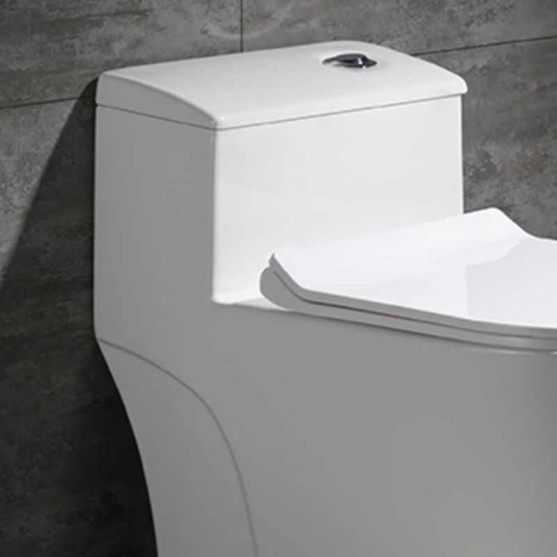 Contemporary Ceramic Toilet Bowl Floor Mounted Urine Toilet with Spray Gun for Washroom Clearhalo 'Bathroom Remodel & Bathroom Fixtures' 'Home Improvement' 'home_improvement' 'home_improvement_toilets' 'Toilets & Bidets' 'Toilets' 1200x1200_1d8fb046-7300-4bab-a078-a0e9afff7714
