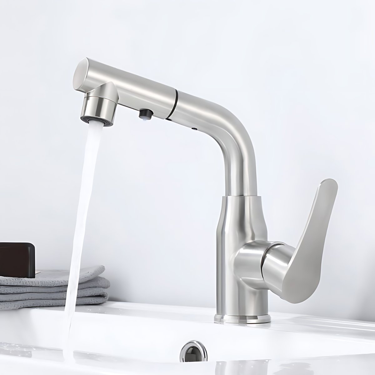 Modern 1-Handle Bathroom Sink Faucet Circular Vessel Sink Faucet ...
