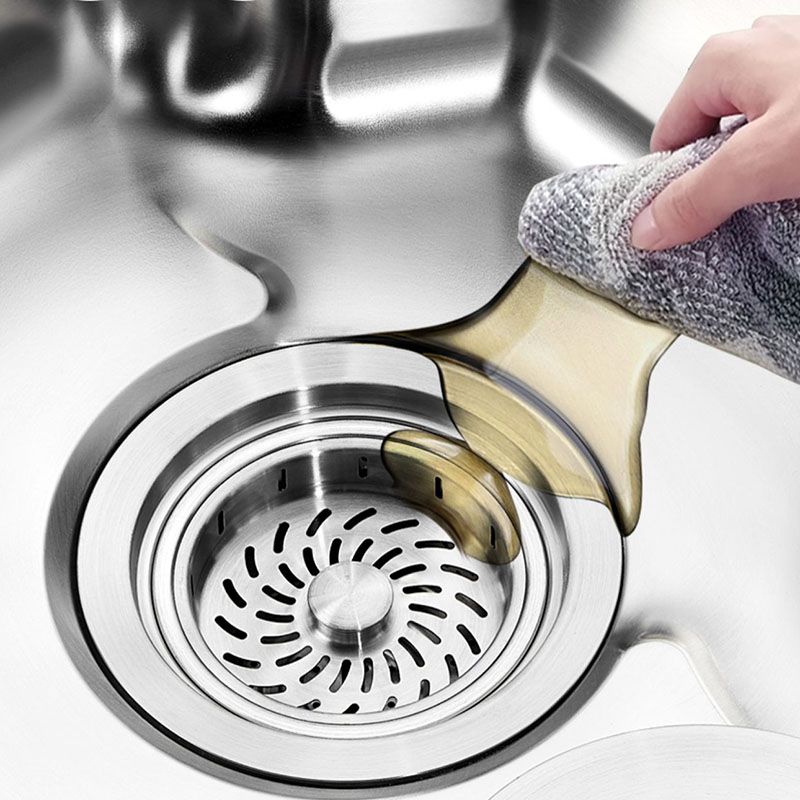 Soundproofing Stainless Steel Kitchen Sink Modern Style Stainless Steel Kitchen Sink Clearhalo 'Home Improvement' 'home_improvement' 'home_improvement_kitchen_sinks' 'Kitchen Remodel & Kitchen Fixtures' 'Kitchen Sinks & Faucet Components' 'Kitchen Sinks' 'kitchen_sinks' 1200x1200_1dc00556-0307-45fe-96fc-50e5f57bdb1e