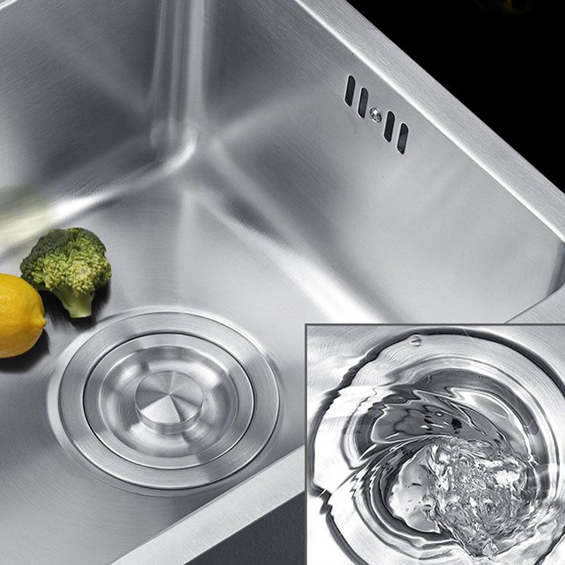 Classic Single Basin Sink Stainless Steel Workstation Sink with Faucet Clearhalo 'Home Improvement' 'home_improvement' 'home_improvement_kitchen_sinks' 'Kitchen Remodel & Kitchen Fixtures' 'Kitchen Sinks & Faucet Components' 'Kitchen Sinks' 'kitchen_sinks' 1200x1200_1dc3a7ab-f22e-4fd1-b8e7-e86360d497dd