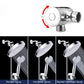 Contemporary Shower Combo Dual Shower Head Chrome Wall-Mount Round Shower Head Clearhalo 'Bathroom Remodel & Bathroom Fixtures' 'Home Improvement' 'home_improvement' 'home_improvement_shower_heads' 'Shower Heads' 'shower_heads' 'Showers & Bathtubs Plumbing' 'Showers & Bathtubs' 1200x1200_1dcdb471-60d6-40c0-85de-50c3f83e7694