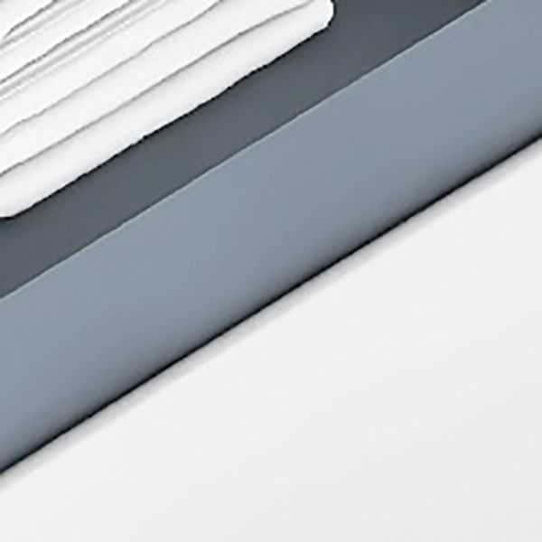 Single Sink Bathroom Vanity Modern White Ceramic Rectangular Vanity Set Clearhalo 'Bathroom Remodel & Bathroom Fixtures' 'Bathroom Vanities' 'bathroom_vanities' 'Home Improvement' 'home_improvement' 'home_improvement_bathroom_vanities' 1200x1200_1de56970-f8af-45ff-92b2-b3c3b14538b7