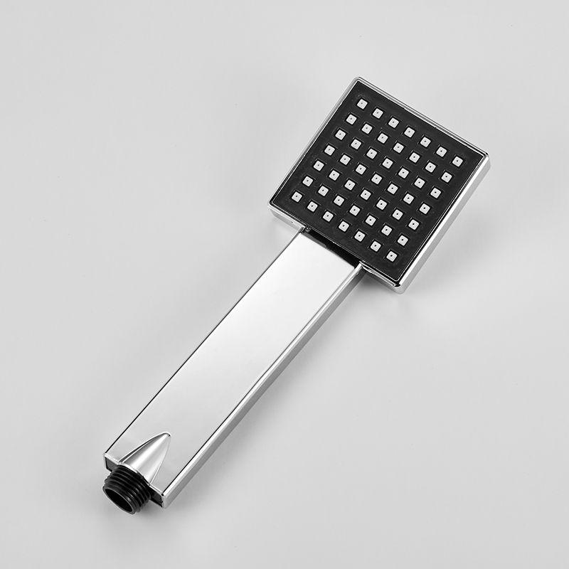 Square Handheld Shower Head Leak Resistant Wall-Mount Showerhead Clearhalo 'Bathroom Remodel & Bathroom Fixtures' 'Home Improvement' 'home_improvement' 'home_improvement_shower_heads' 'Shower Heads' 'shower_heads' 'Showers & Bathtubs Plumbing' 'Showers & Bathtubs' 1200x1200_1ded0430-a6e4-4712-8a43-61612012de93