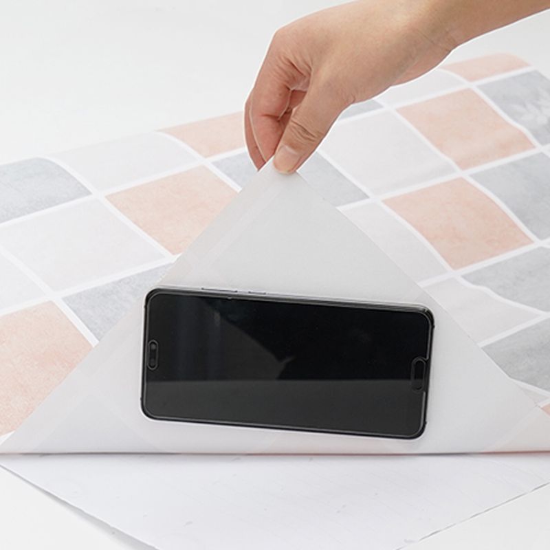 Modern Peel and Stick Tiles Plastic Mosaic Tile Peel & Stick Field Tile for Kitchen Clearhalo 'Flooring 'Home Improvement' 'home_improvement' 'home_improvement_peel_stick_blacksplash' 'Peel & Stick Backsplash Tile' 'peel_stick_blacksplash' 'Walls & Ceilings' Walls and Ceiling' 1200x1200_1e1c3081-b725-4216-9816-17634e0f4297