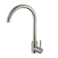 Contemporary Single Handle Kitchen Faucet 1-Hold Water Filler Clearhalo 'Home Improvement' 'home_improvement' 'home_improvement_kitchen_faucets' 'Kitchen Faucets' 'Kitchen Remodel & Kitchen Fixtures' 'Kitchen Sinks & Faucet Components' 'kitchen_faucets' 1200x1200_1e4428a9-990d-4603-9479-8ab793f131b8