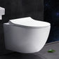 Wall-mounted Toilet Household In-wall Hidden Tank Soft-Close Seat Toilet Clearhalo 'Bathroom Remodel & Bathroom Fixtures' 'Home Improvement' 'home_improvement' 'home_improvement_toilets' 'Toilets & Bidets' 'Toilets' 1200x1200_1e4e6aa6-a713-47b5-b923-c60a7c03558b