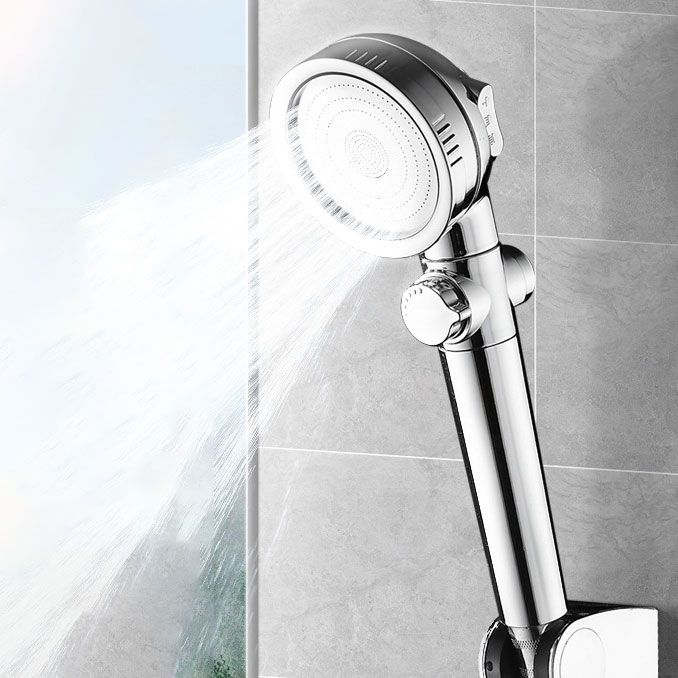 Super Pressurized Shower Head 3 Sprays Adjustable Water Flow Round Shower Head Clearhalo 'Bathroom Remodel & Bathroom Fixtures' 'Home Improvement' 'home_improvement' 'home_improvement_shower_heads' 'Shower Heads' 'shower_heads' 'Showers & Bathtubs Plumbing' 'Showers & Bathtubs' 1200x1200_1e78f56e-8e8e-45e1-9972-92b733dc6387