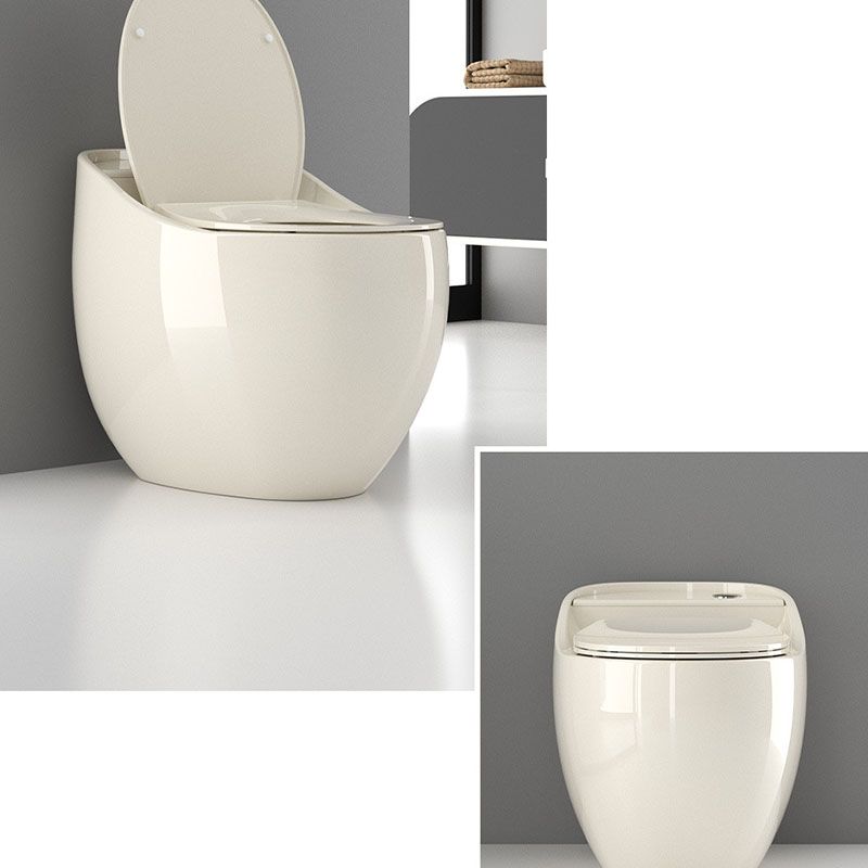 Round Siphon Type Household Toilet Small Apartment Large-caliber Silent Toilet Clearhalo 'Bathroom Remodel & Bathroom Fixtures' 'Home Improvement' 'home_improvement' 'home_improvement_toilets' 'Toilets & Bidets' 'Toilets' 1200x1200_1e8234ce-0649-4e85-b232-6ca1004af59b