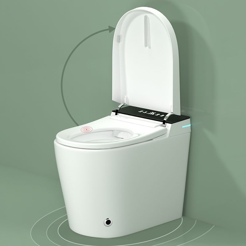 Modern 17.5" H Electronic Toilet Elongated Floor Standing Bidet Clearhalo 'Bathroom Remodel & Bathroom Fixtures' 'Bidets' 'Home Improvement' 'home_improvement' 'home_improvement_bidets' 'Toilets & Bidets' 1200x1200_1e827dc4-885f-46ab-9f62-081ad6919e0c